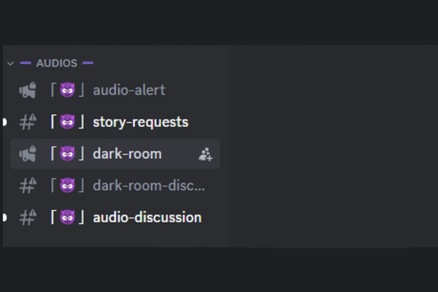 Dark room discord channel